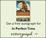 Get your e-book signed by Sarah Sundin